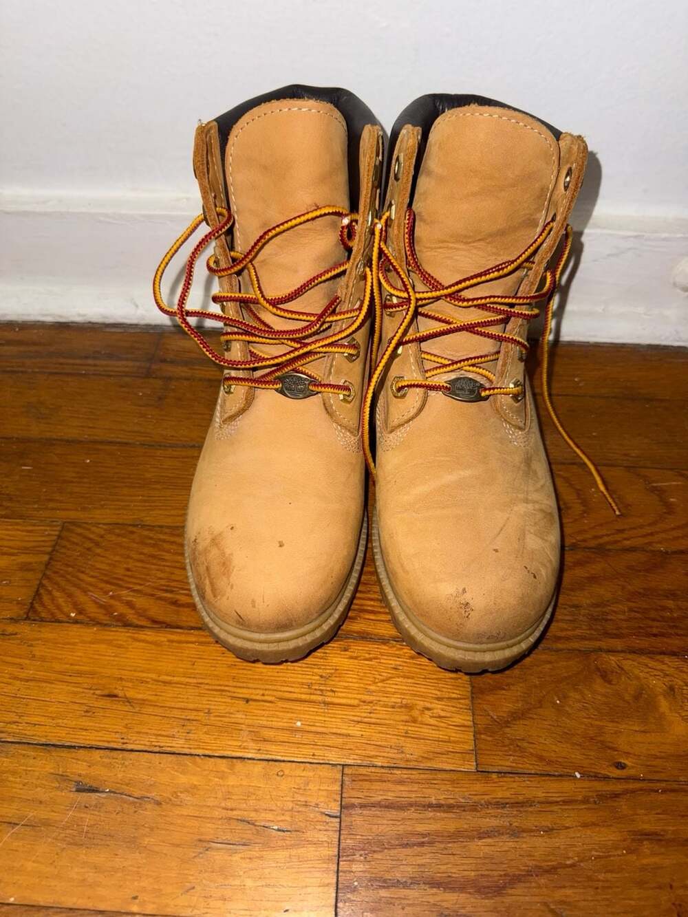 Timberland 6-Inch Premium Waterproof Boots Wheat Nubuck Size 6M 10317